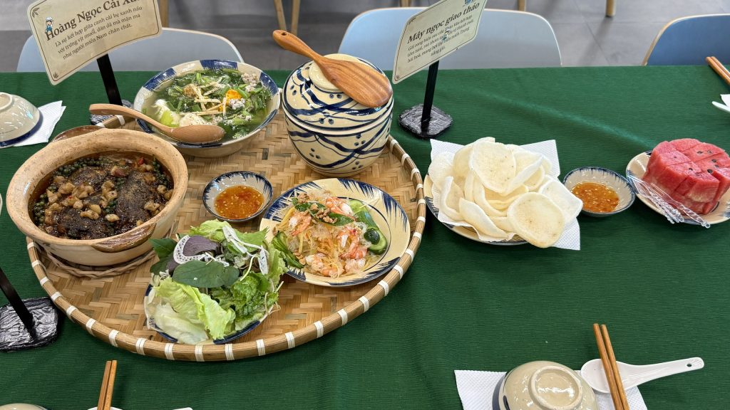 Cooking Competition at Pepperl+Fuchs Vietnam: Photo of the “Mâm Cơm 3 Miền” Menu