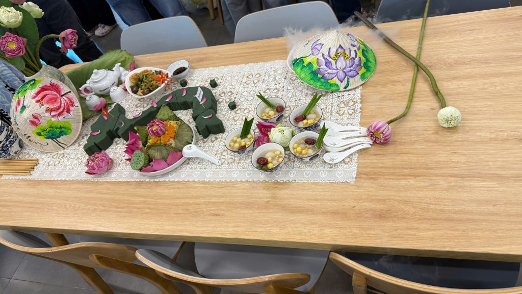 Cooking Competition at Pepperl+Fuchs Vietnam: Photo of the “Hương Sen 3 Miền” Menu